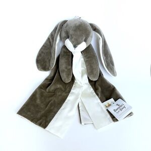 Bunnies By The Bay COAL Bunny Nibble Buddy Blanket